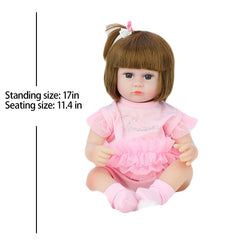 Enamel Soft Glue Doll Educational Toy Gift 43 cm Standing Size