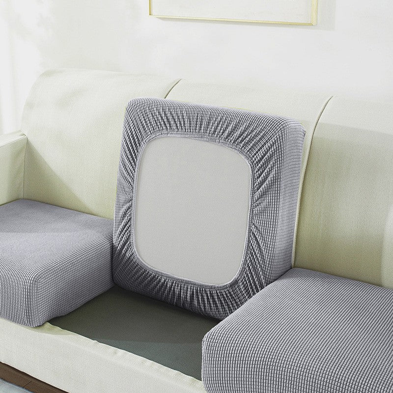 Elastic Jacquard Sofa Protector Seat Cushion Cover Washable Removable Slipcover