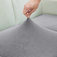 Elastic Jacquard Sofa Protector Seat Cushion Cover Washable Removable Slipcover
