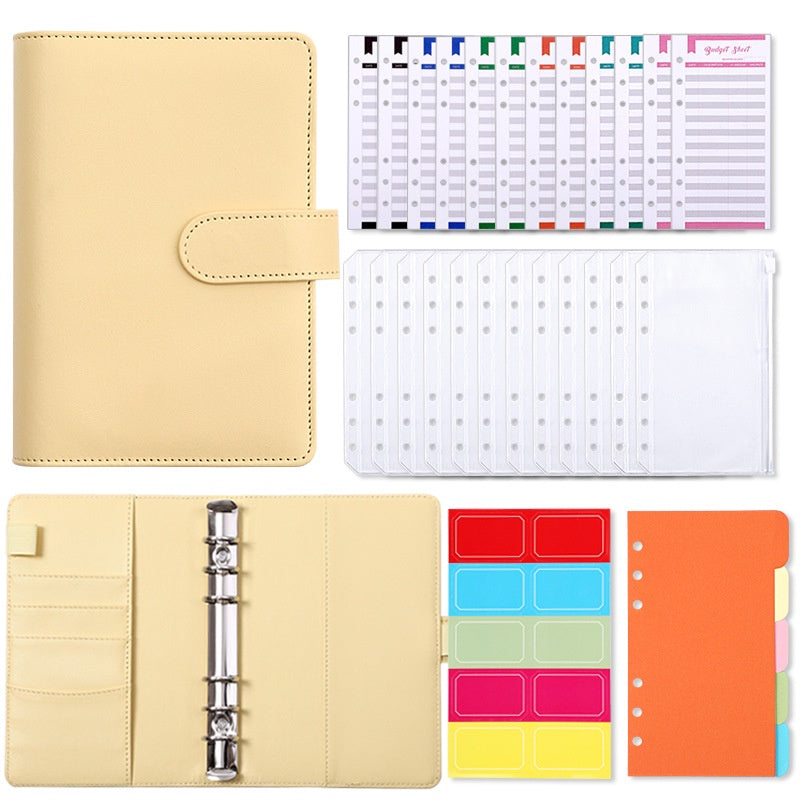 A6 Budget Binder Set - Organize Your Finances in Style