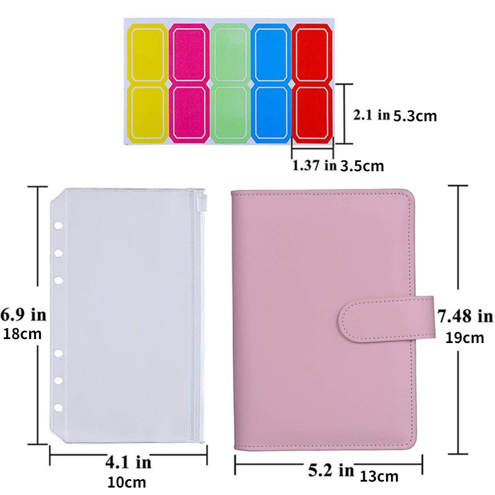 A6 Budget Binder Set - Organize Your Finances in Style