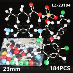 184pc Molecular Structure Model Set - Chemistry Teaching Tool