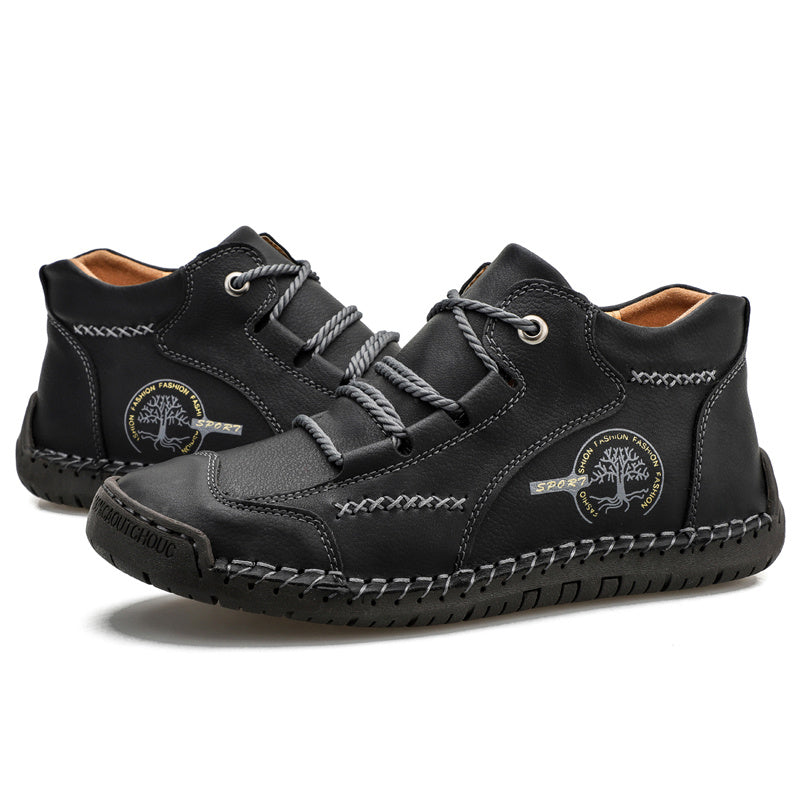 Men's High Top Lace Up Casual Shoes