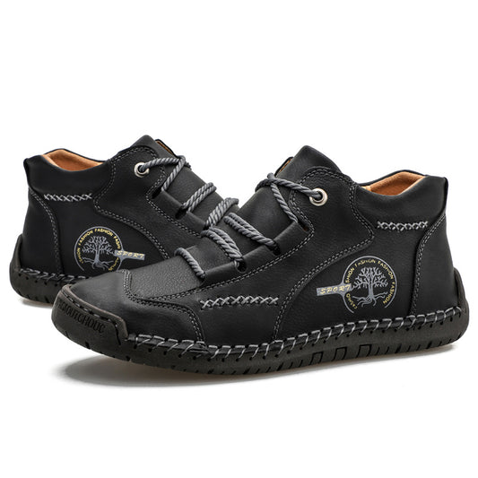 Men's High Top Lace Up Casual Shoes
