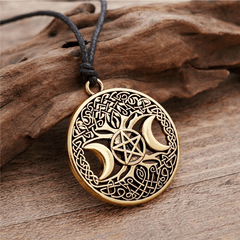 Vintage Viking Tree Of Life Pendant Necklace Men's Amulet