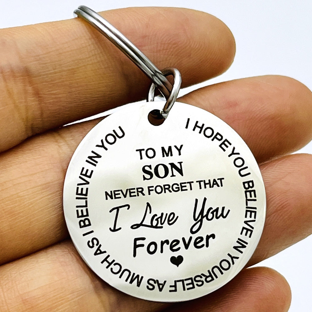 Encouragement Keychain Gift for Daughter Son From Parents