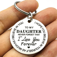 Encouragement Keychain Gift for Daughter Son From Parents