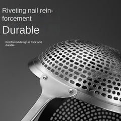 304 Stainless Steel Large Colander Skimmer Ladle Pasta Food Strainer Spoon