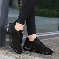 Women's Mesh Chunky Sneakers Casual Lace Up Outdoor Shoes