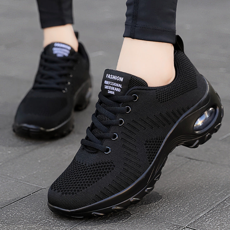 Women's Mesh Chunky Sneakers Casual Lace Up Outdoor Shoes