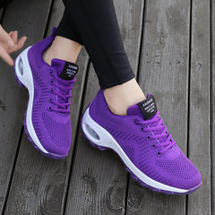 Women's Mesh Chunky Sneakers Casual Lace Up Outdoor Shoes