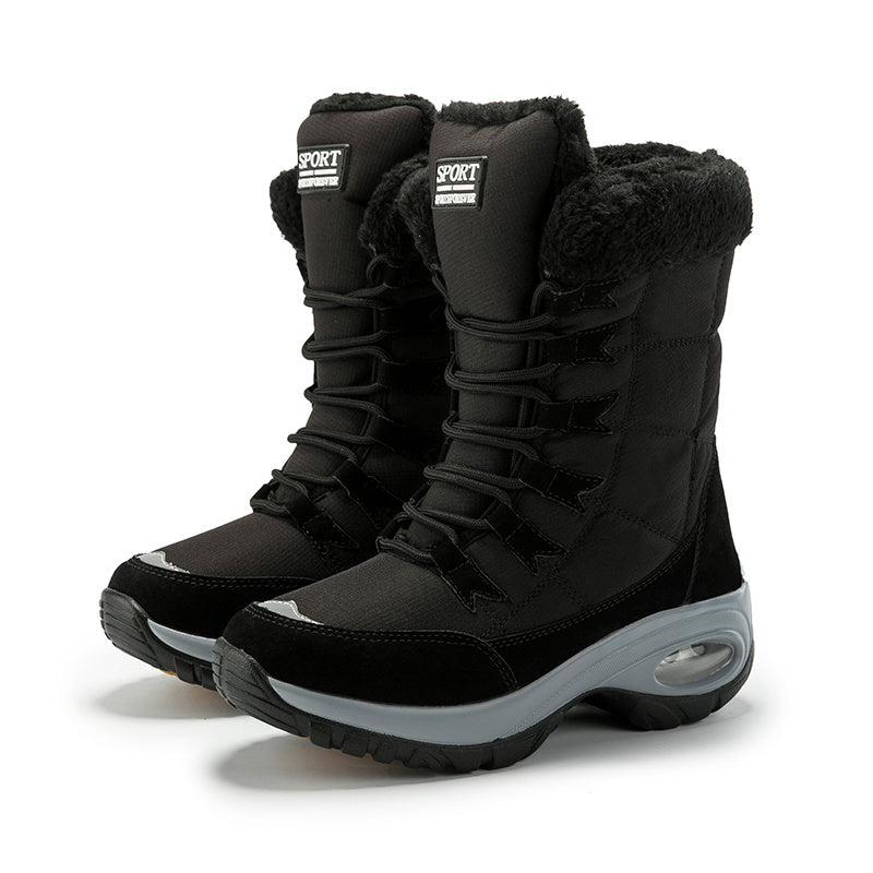 Waterproof Faux Fur Lined Snow Boots Women's Footwear