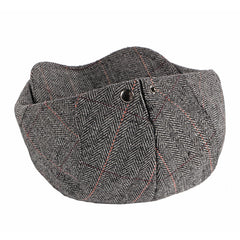 Men's Stripe Berets Caps Breathable Hat Adjustable Newsboy Beret Ivy Cap