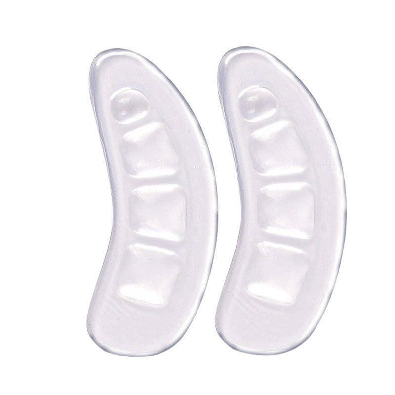 1 Pair Gel Silicone Forefoot Pads Shoe Inserts Anti-Slip Protector Stickers