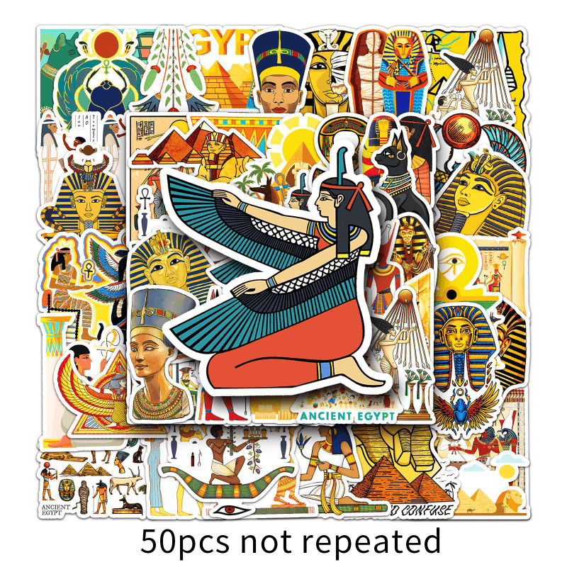 50pcs Waterproof Decorative Doodle Stickers for All Occasions