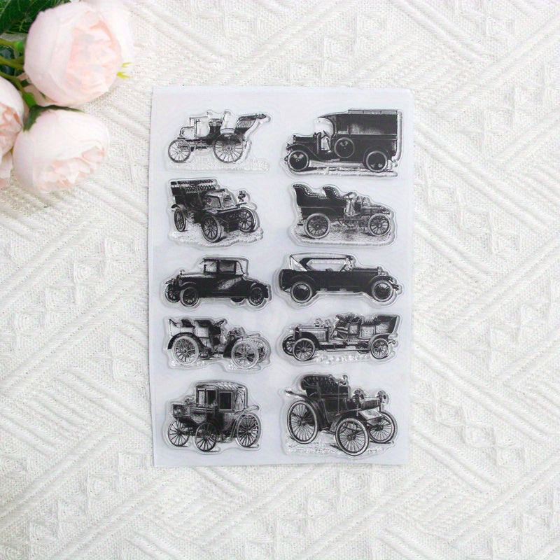 Car DIY Cartoon Stamp Decor