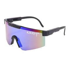Adjustable Square Frame Sunglasses Men Cycling UV Protection