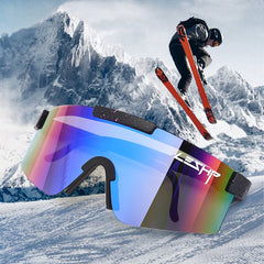 Adjustable Square Frame Sunglasses Men Cycling UV Protection