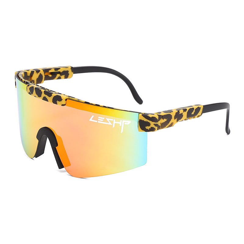 Adjustable Square Frame Sunglasses Men Cycling UV Protection