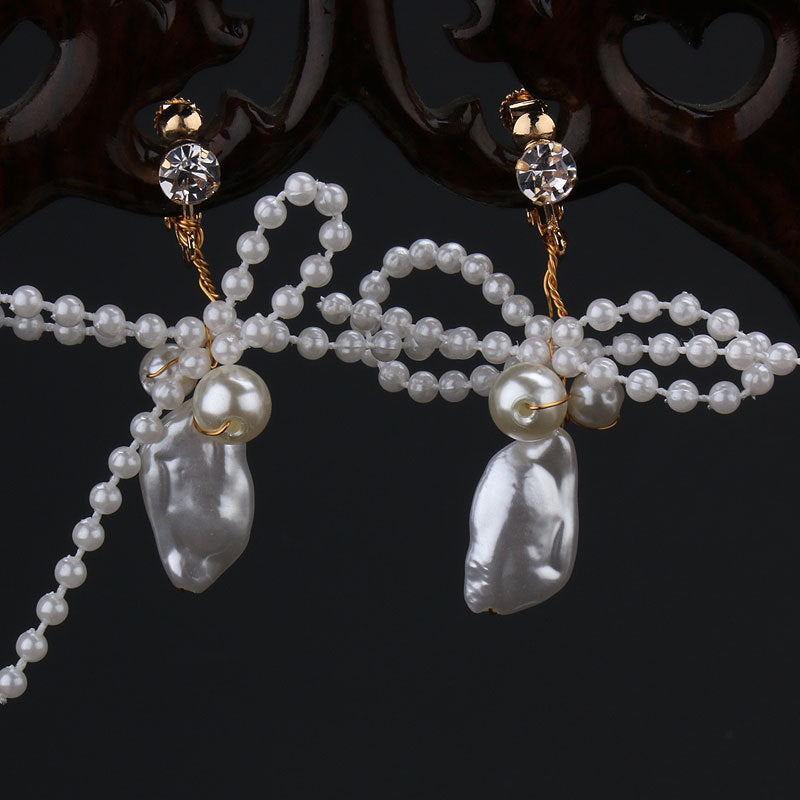 Bridal Floral Beads Tiara Hair Accessories Hair Comb Bridal Headpiece
