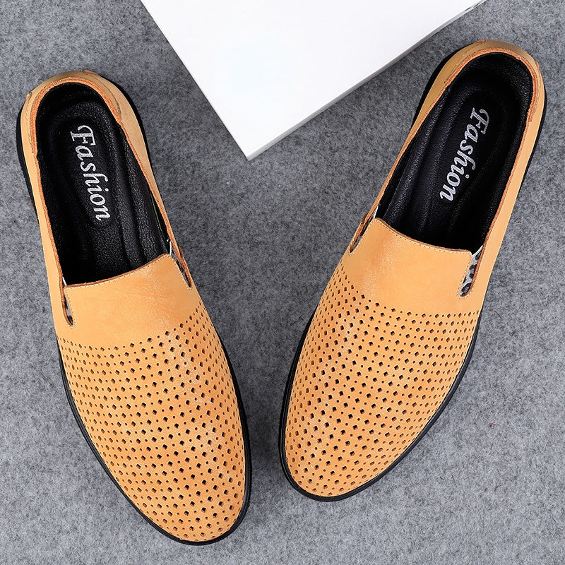 Men's Breathable Slip On Loafer Shoes