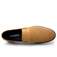 Men's Breathable Slip On Loafer Shoes