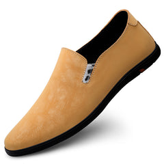 Men's Leather Slip On Loafer Shoes