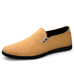 Men's Leather Slip On Loafer Shoes