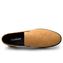 Men's Leather Slip On Loafer Shoes