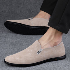 Men's Leather Casual Loafer Shoes