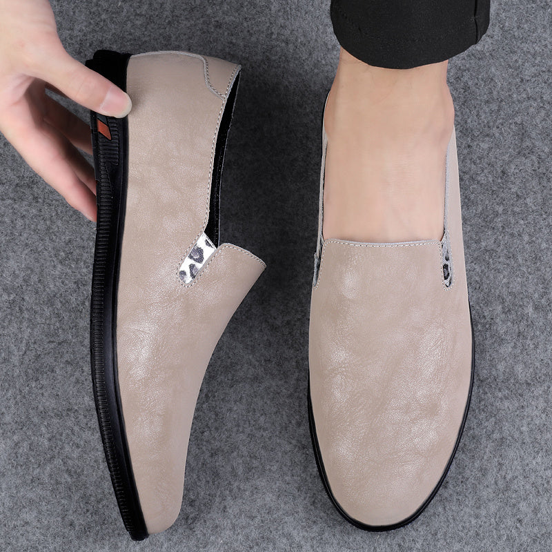 Men's Leather Casual Loafer Shoes