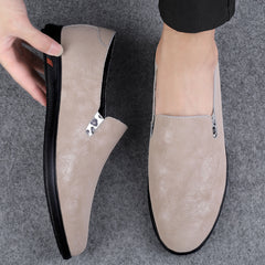 Men's Leather Casual Loafer Shoes