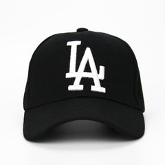 Adult LA Baseball Cap Men's Letter Duck Tongue Cap Anti Sun Duck Tongue Cap