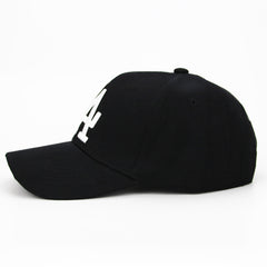 Adult LA Baseball Cap Men's Letter Duck Tongue Cap Anti Sun Duck Tongue Cap