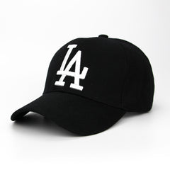 Adult LA Baseball Cap Men's Letter Duck Tongue Cap Anti Sun Duck Tongue Cap