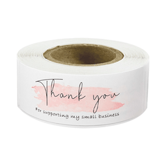 120 Thank You Order Stickers 3 Inch Labels Small Business Decor Sticker