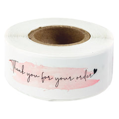 120 Thank You Order Stickers 3 Inch Labels Small Business Decor Sticker