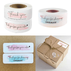 120 Thank You Order Stickers 3 Inch Labels Small Business Decor Sticker