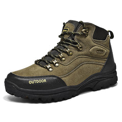 Men's Anti-Skid Outdoor Hiking Shoes Army Green