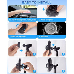 Gooseneck Car Phone Holder Windscreen Dashboard Mount