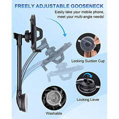Gooseneck Car Phone Holder Windscreen Dashboard Mount