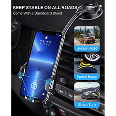 Gooseneck Car Phone Holder Windscreen Dashboard Mount