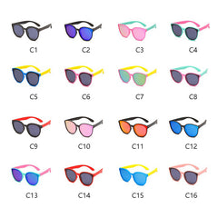 Vintage Rubber Polarized Sunglasses for Sun Protection