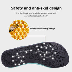 Unisex Barefoot Slip On Water Shoes Lightweight Quick Dry Aqua Shoes