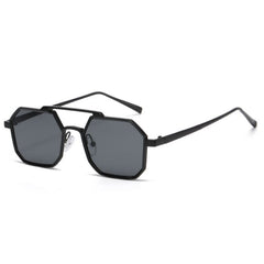 Metal Double Beam Sunglasses For Men Driving
