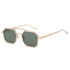 Metal Double Beam Sunglasses For Men Driving