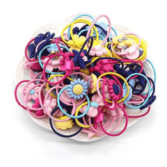 20pcs Cartoon Hair Ties: Brighten Up Your Look with Fun Accessories