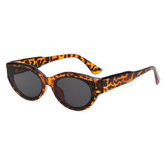 Y2K Oval Sunglasses Jelly UV400 Sun Shades Glasses