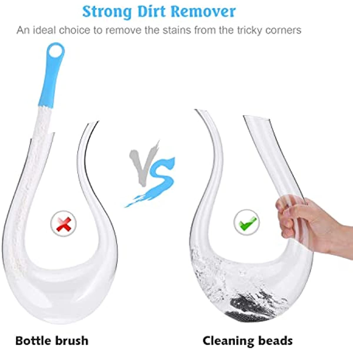 Stainless Steel Decanter Cleaning Beads
