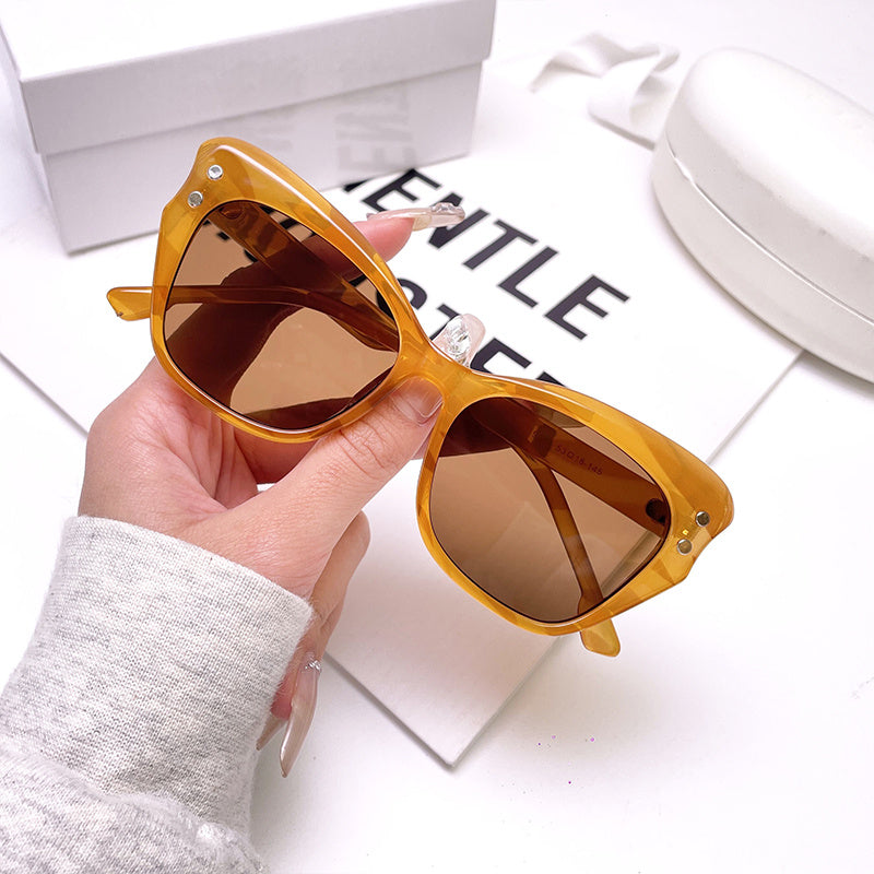 Butterfly Frame Street Shooting Sunglasses Ultra-light